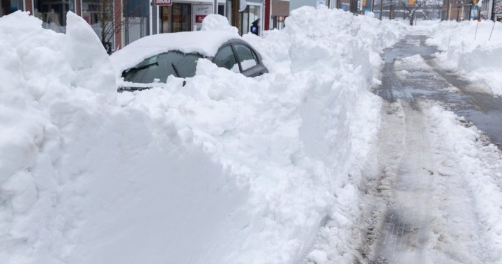 People with mobility issues struggle to navigate sidewalks as Ontario cities rush to clear snow [Video]