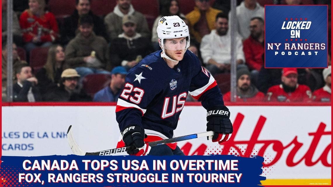 Adam Fox, Rangers struggle BADLY in 4 Nations... Canada tops USA 3-2 in OT to claim championship [Video]