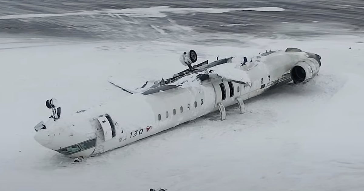 Plane that flipped over in Canada highlights some of the dangers of holding kids on your lap  Boston 25 News [Video]