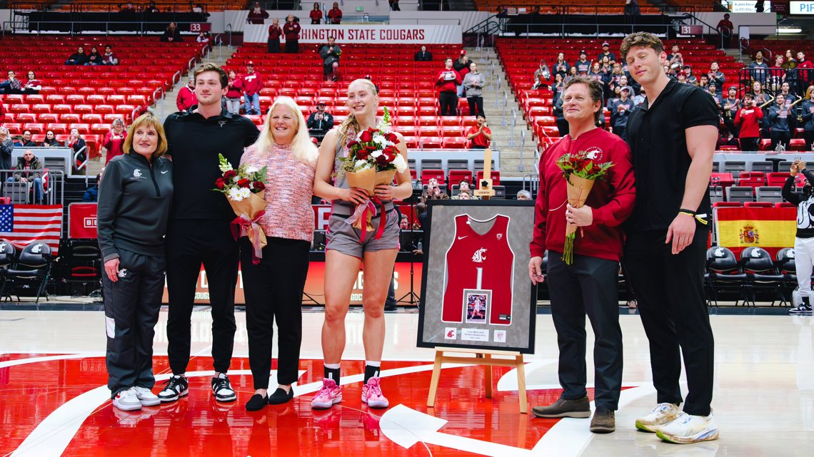 WSU honors Tara Wallack with win [Video]