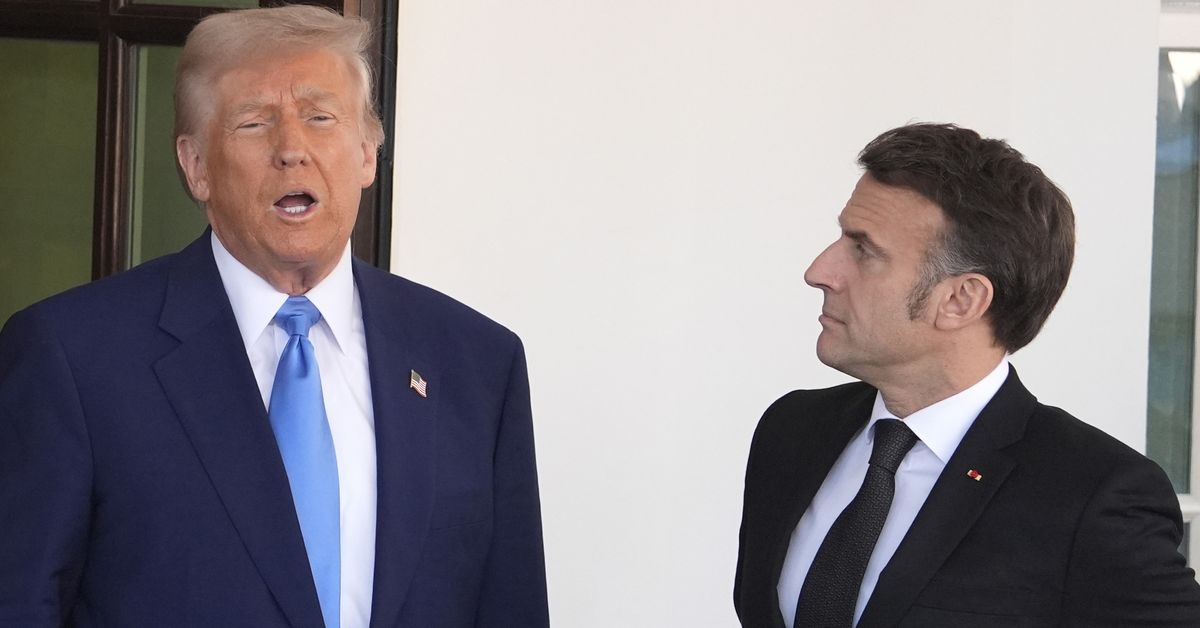 Emmanuel Macron welcomed to White House as uncertainty grows about US ties to Europe and Ukraine [Video]