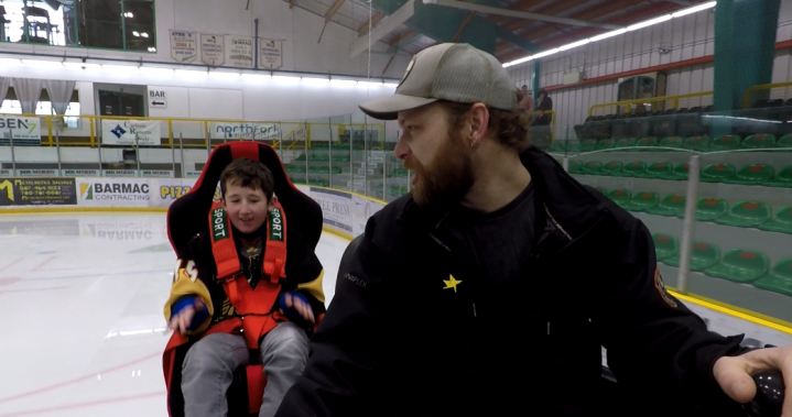 Alberta child rides Zamboni, a wish come true – Edmonton [Video]