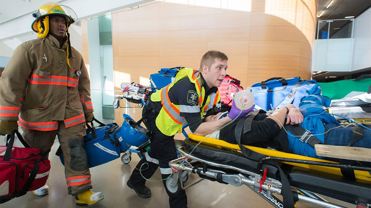 Centennial Colleges mock disaster drill simulates extreme heat wave at Morningside campus on Wednesday [Video]