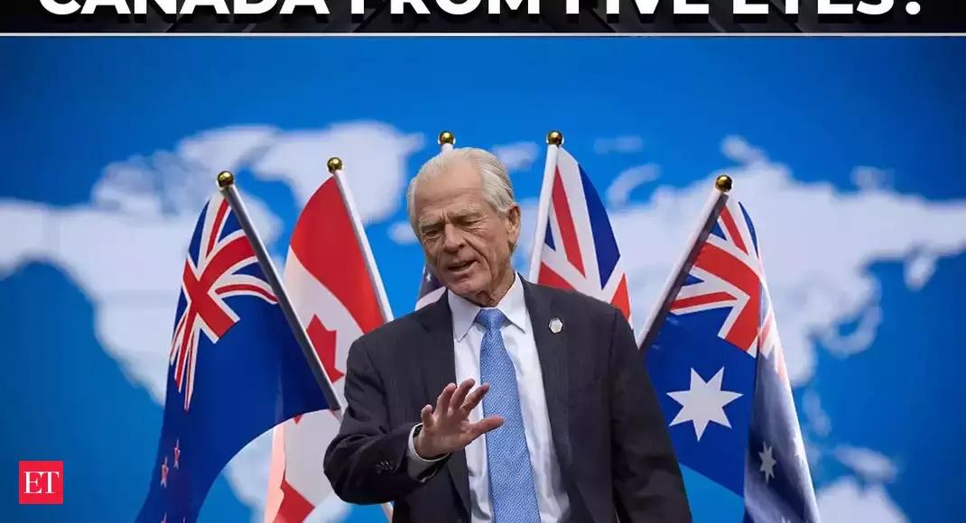 Peter Navarro denies claims of expelling Canada from Five Eyes intelligence alliance – The Economic Times Video