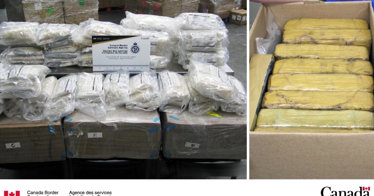 Drug Bust at Canada-U.S. Border: CBSA Seizes 228kg of Narcotics [Video]