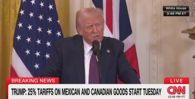 Trump Cuts off Someone During Joint Press Conference [Video]