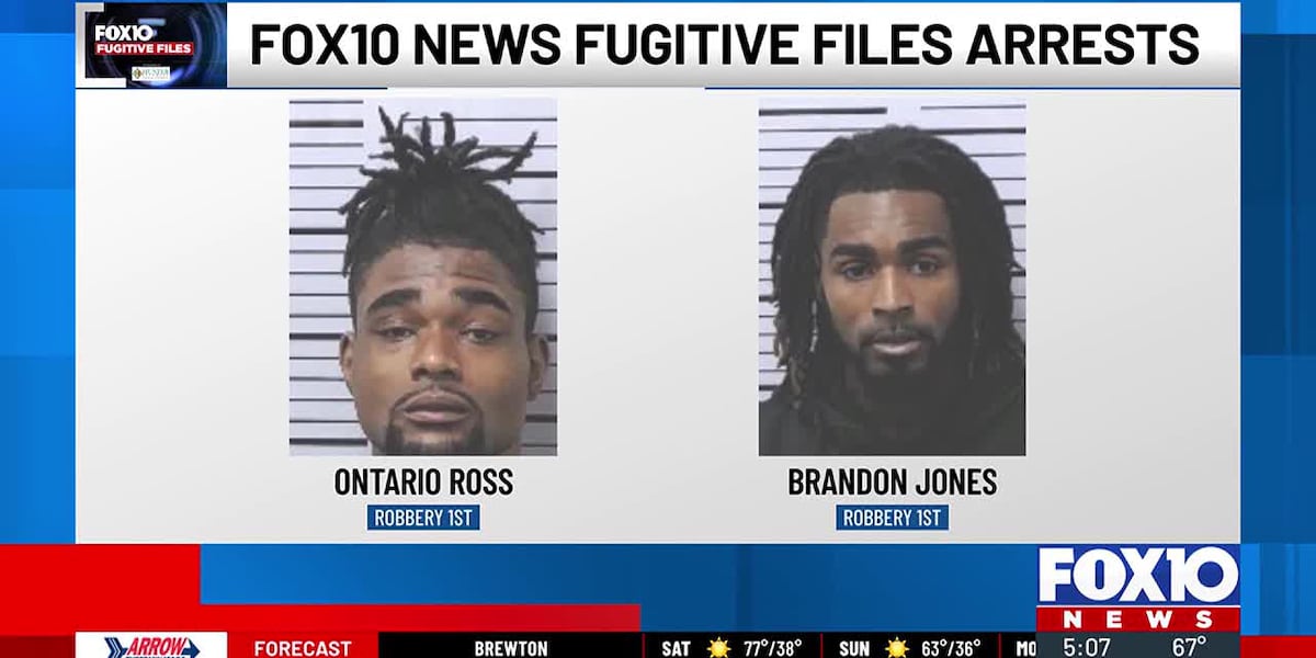 Fugitive Files arrests: Robbery suspects arrested [Video]