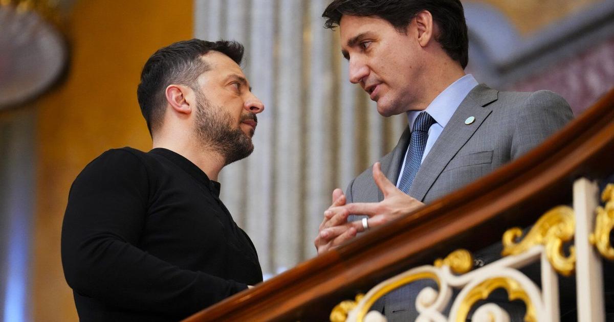 Trudeau staunchly defends Zelenskyy as London summit on European security wraps up [Video]