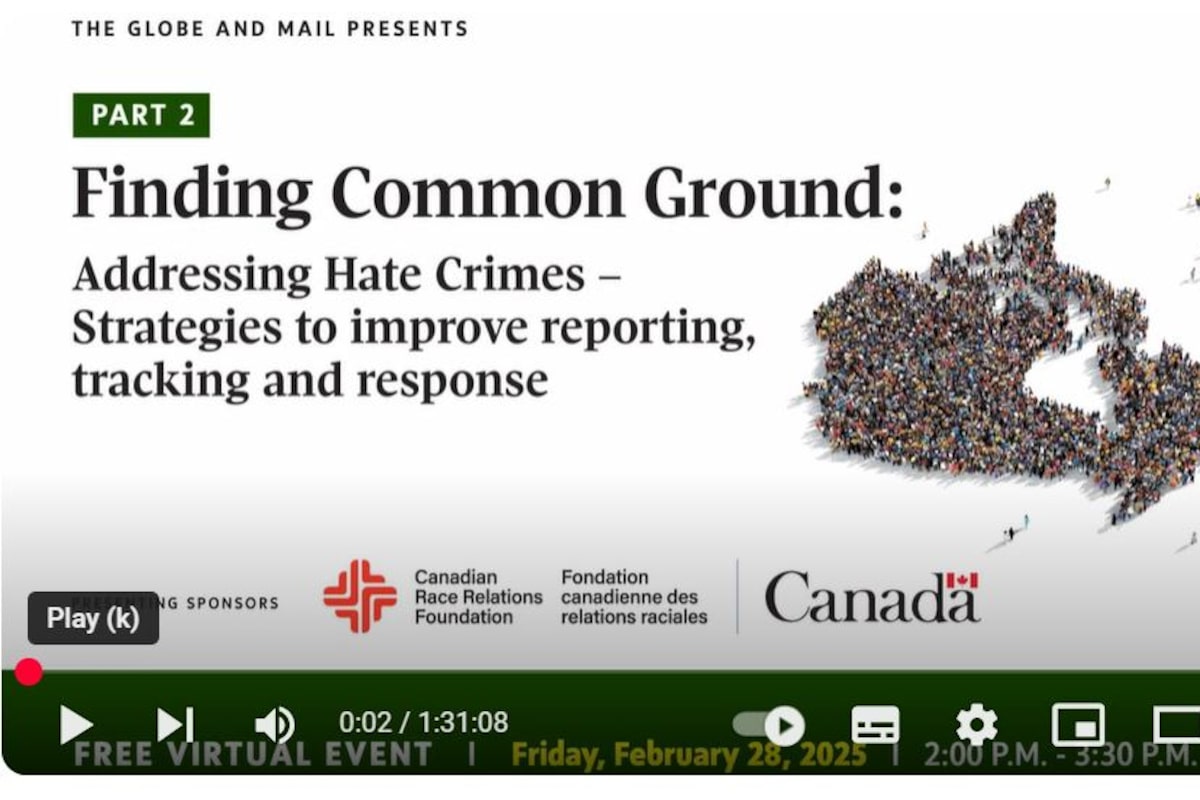 Addressing hate crimes in Canada [Video]