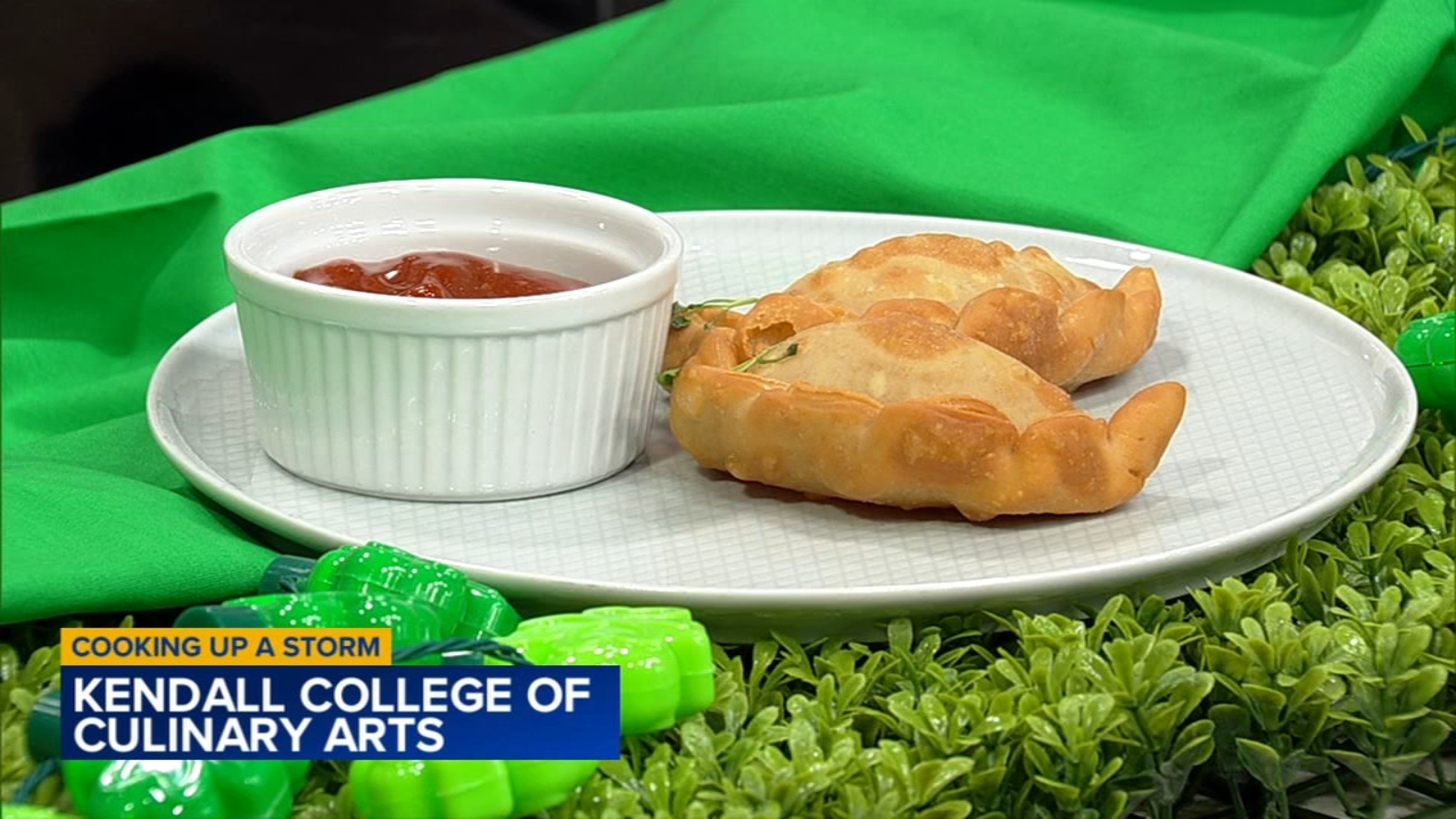 Chef Wook Kang from Kendall College Culinary School at National Louis University shares corned beef, colcannon empanada recipe [Video]