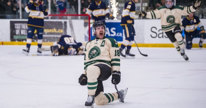 USask Huskies rally to host Canada West mens hockey championship series [Video]