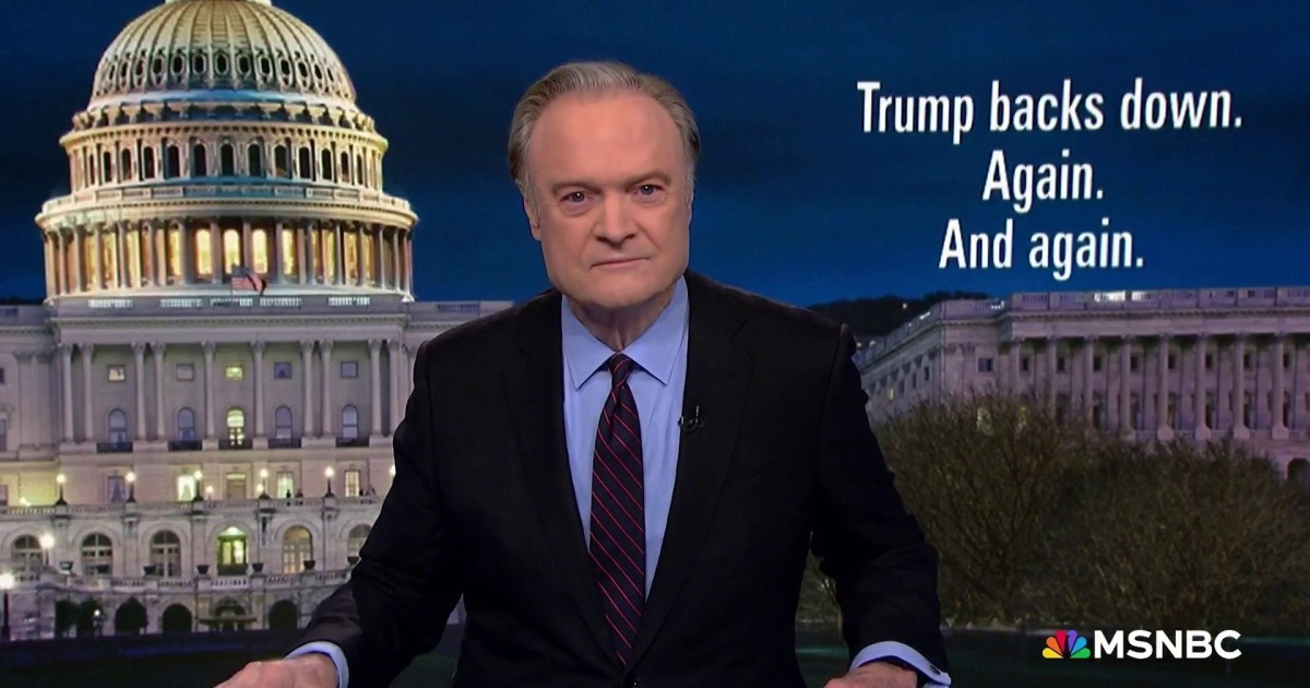 Lawrence: Trump humiliates himself by backing down again and again [Video]