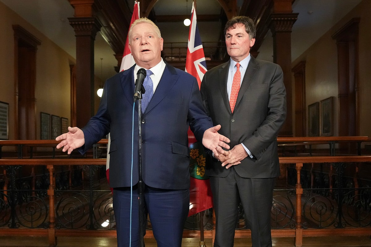 Doug Ford, Dominic LeBlanc to meet Trump administration officials over tariffs in Washington [Video]