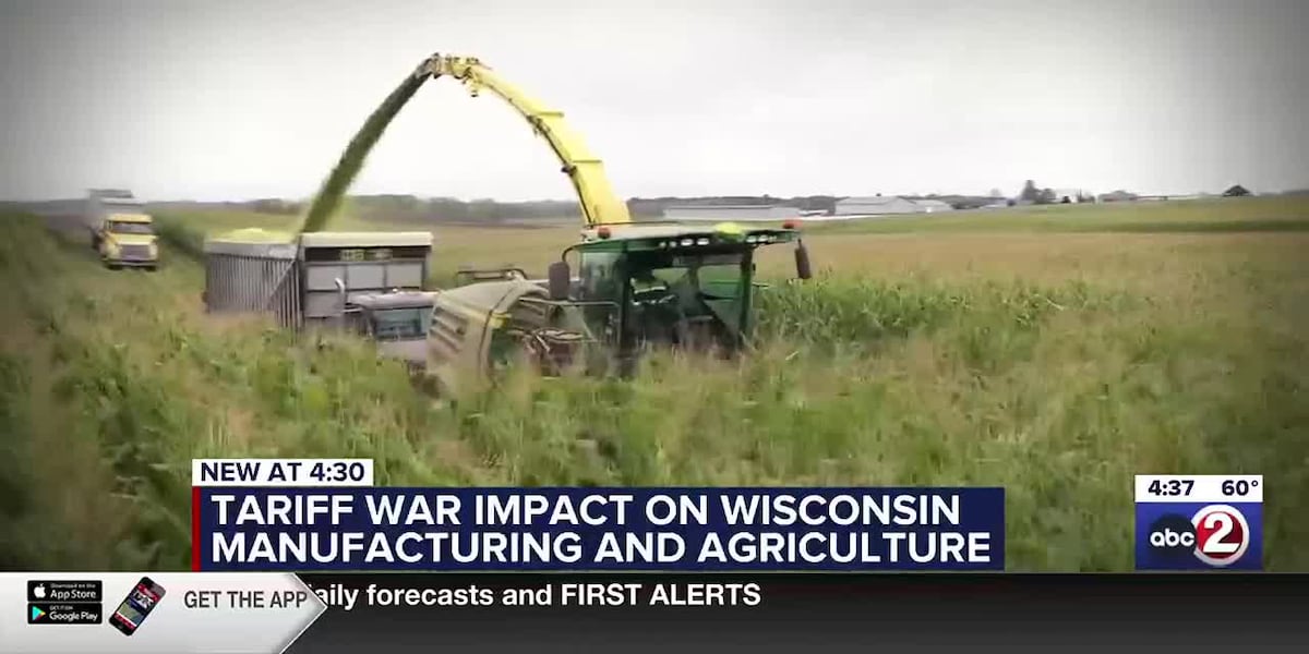 Examining the tariff war impact on Wisconsin manufacturing and agriculture [Video]