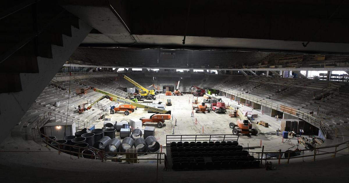 A peek at downtown arena reno shows big changes inside [Video]