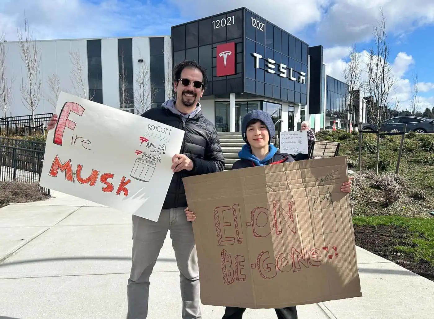 Canadians in several cities join ‘Tesla Takedown’ protests against Musk, Trump [Video]