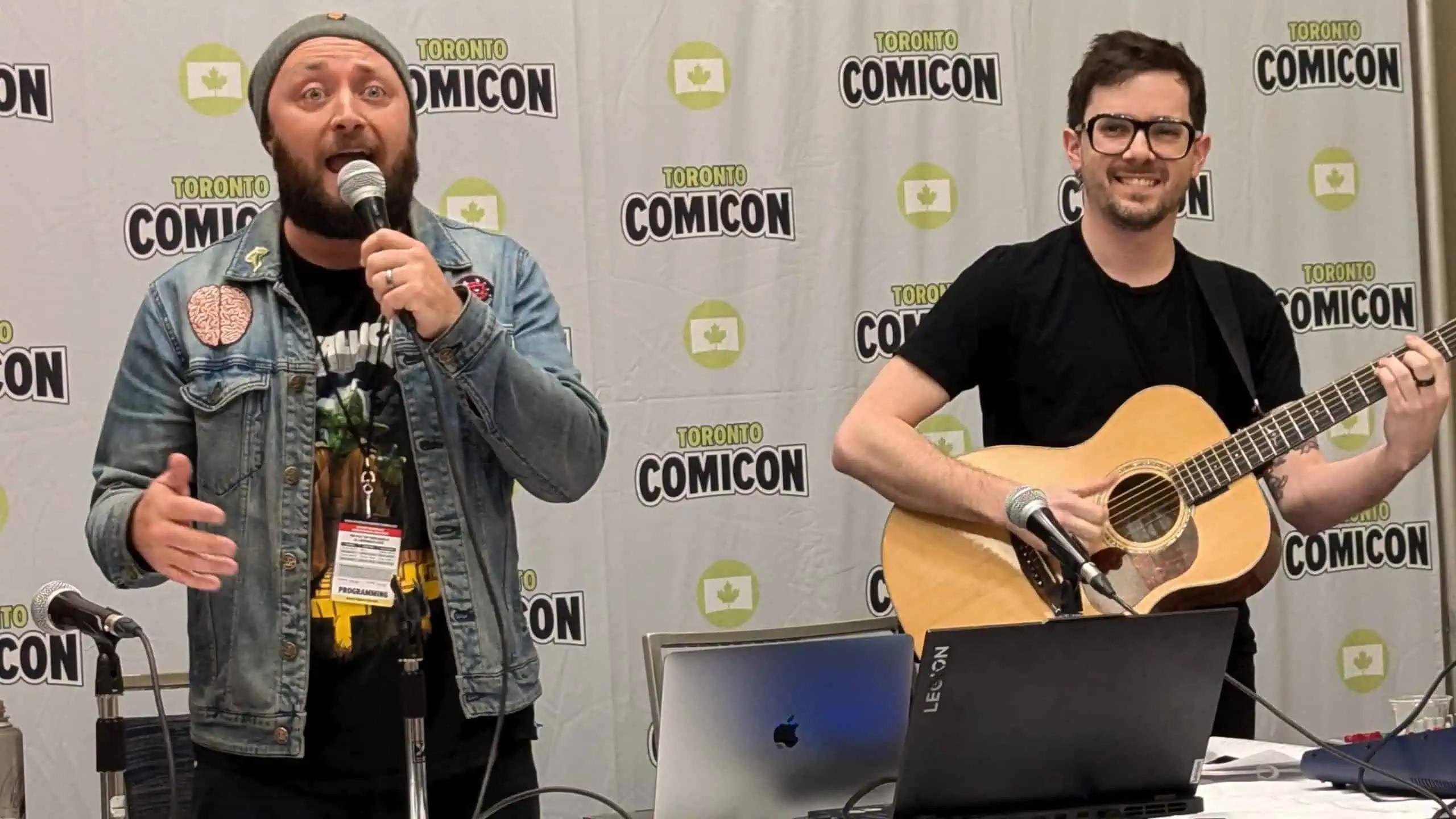 Can AI write a better song? Challenge accepted by Ontario band at Toronto Comicon panel [Video]