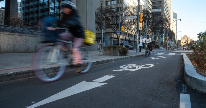 Protesters demand engineering firm cancel bike lane removal contract with Ontario [Video]