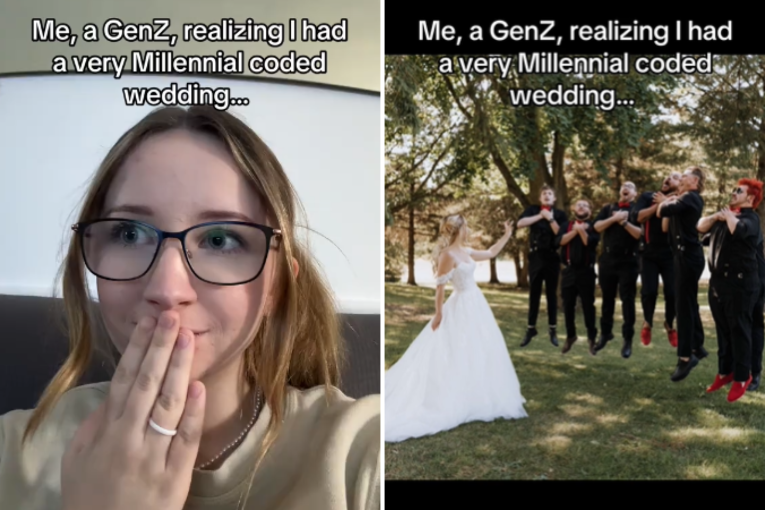 Gen Z Woman Has ‘Millennial’ Realization About Her 2022 Wedding [Video]