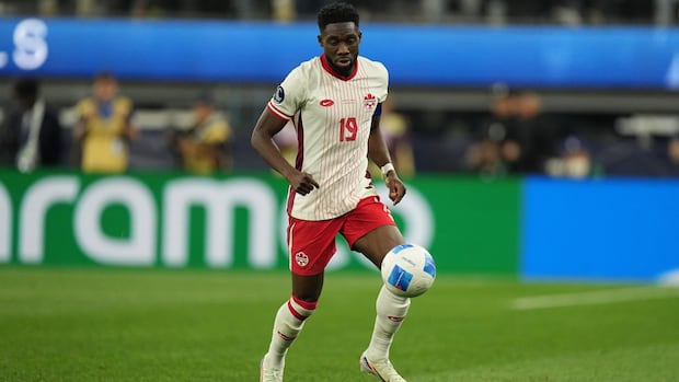 Canada coach Jesse Marsch hopeful about Alphonso Davies