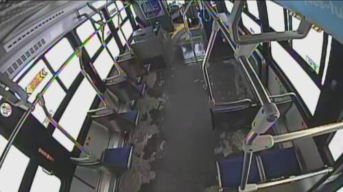 Court views video of moment bus crashes into Quebec daycare, killing two children