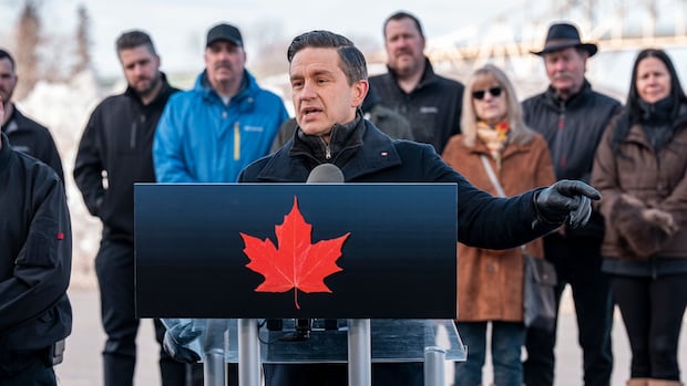 Poilievre tries to draw voter attention to violent crime as Trump concerns dominate [Video]