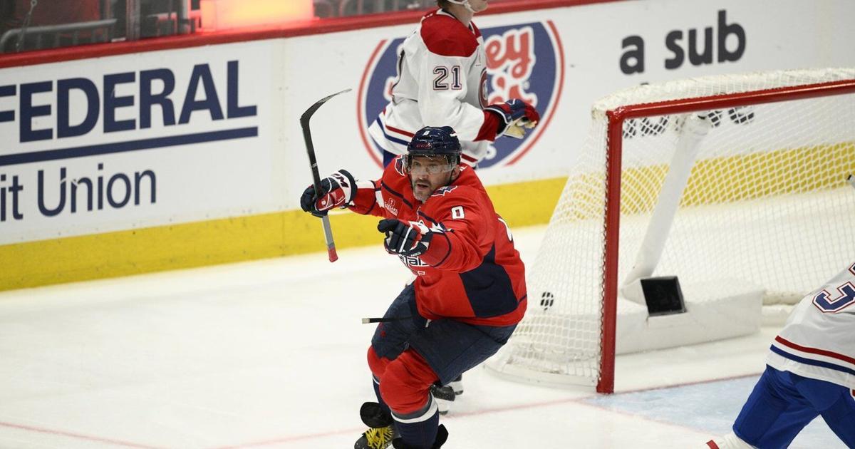 Ovechkin scores first playoff overtime goal as Capitals edge Canadiens 3-2 in Game 1 [Video]