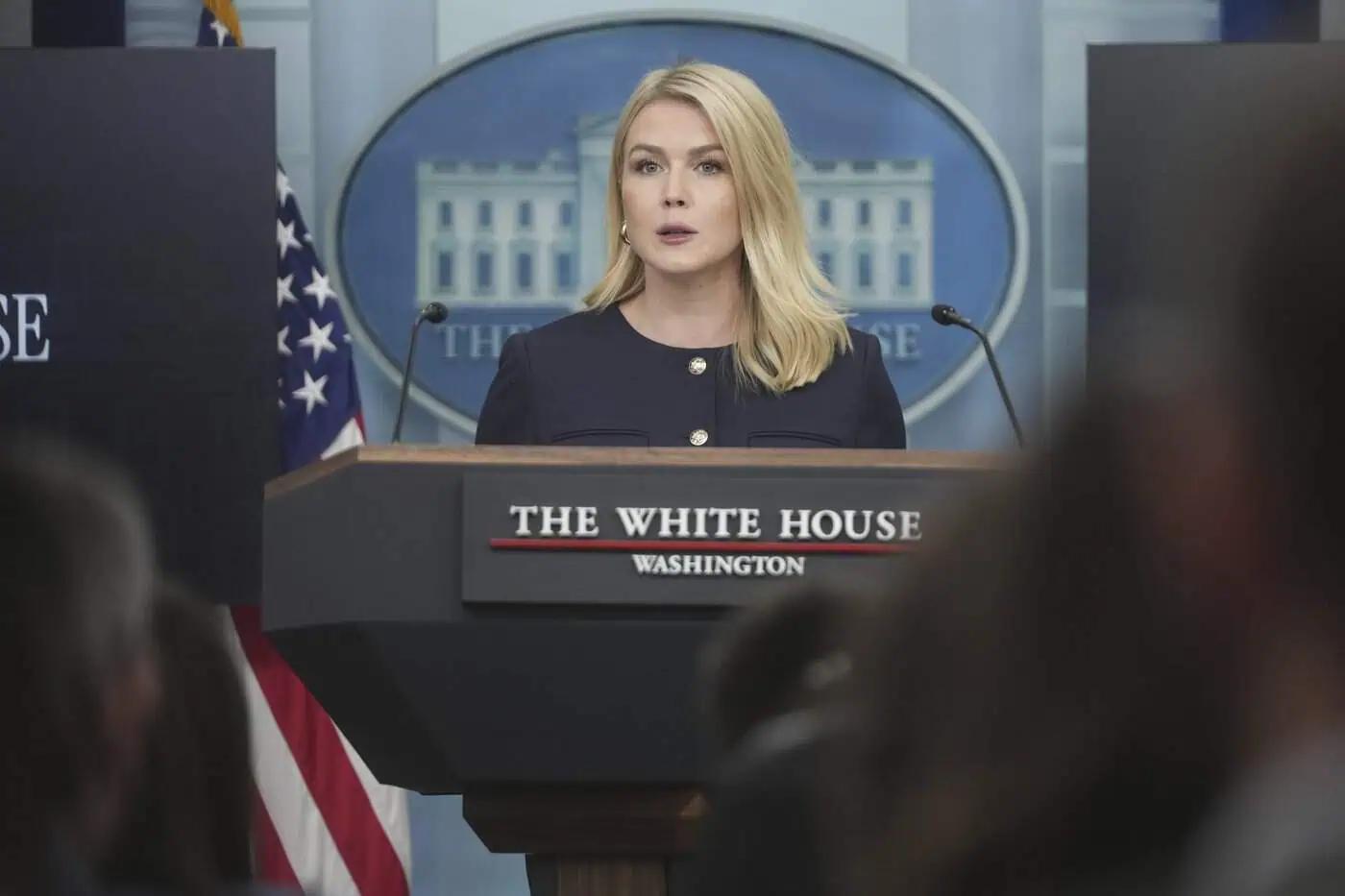 White House cites drop in people caught at Canada-U.S. border as tariffs continue [Video]