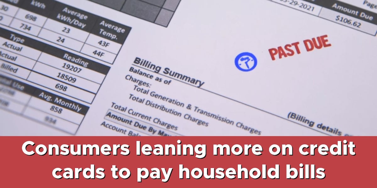 Consumers leaning more on credit cards to pay household bills, survey finds [Video]