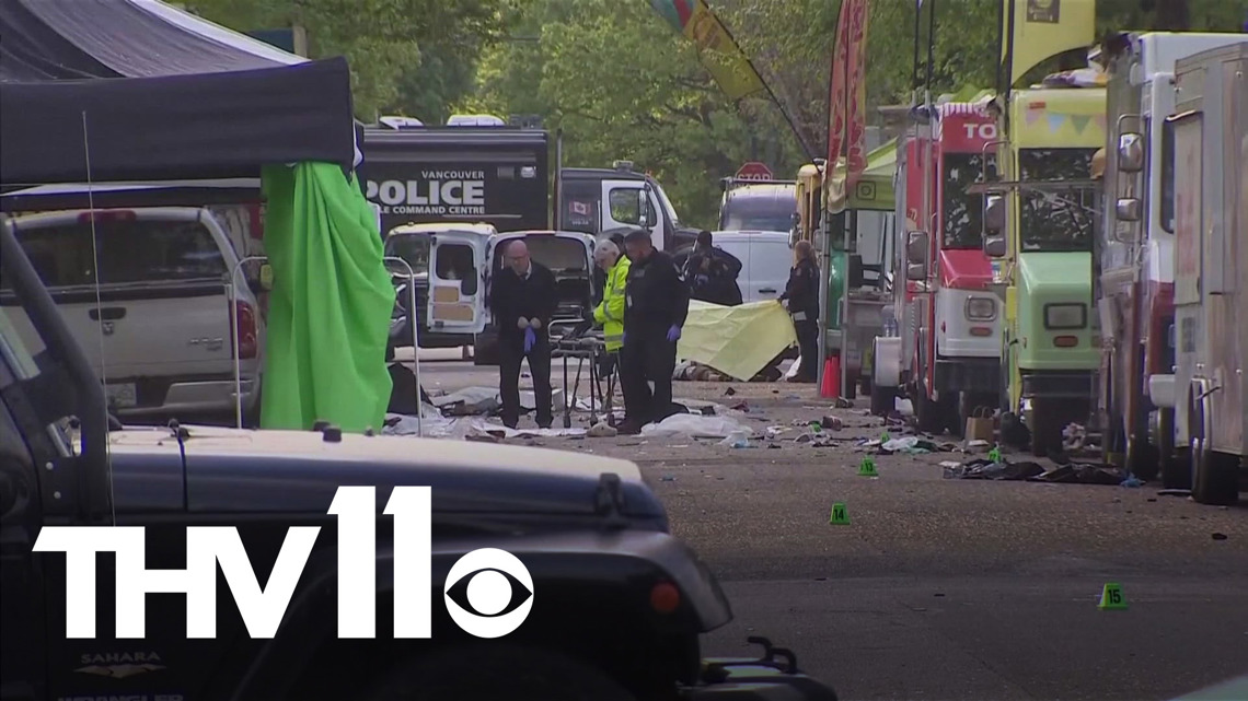 11 killed after man drives through festival [Video]