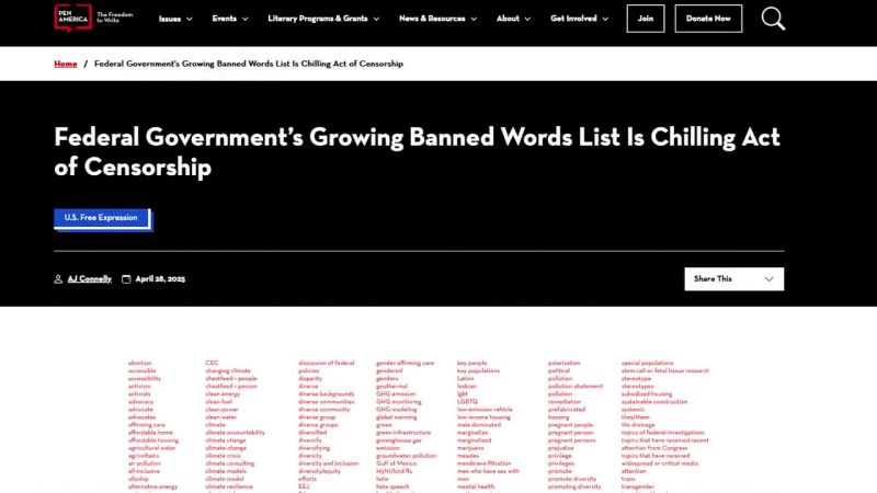 If we silence ourselves, theres very little to look forward to: How some writers are resisting censorship [Video]