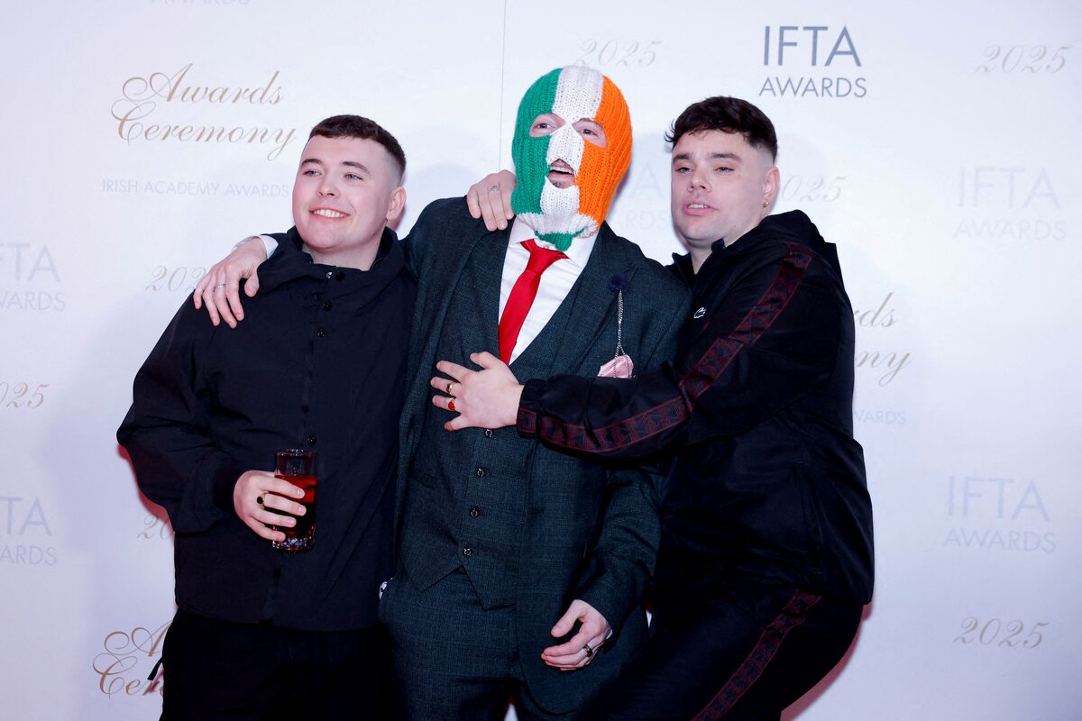 Irish hip hop trio Kneecap under investigation by British counterterrorism police over videos