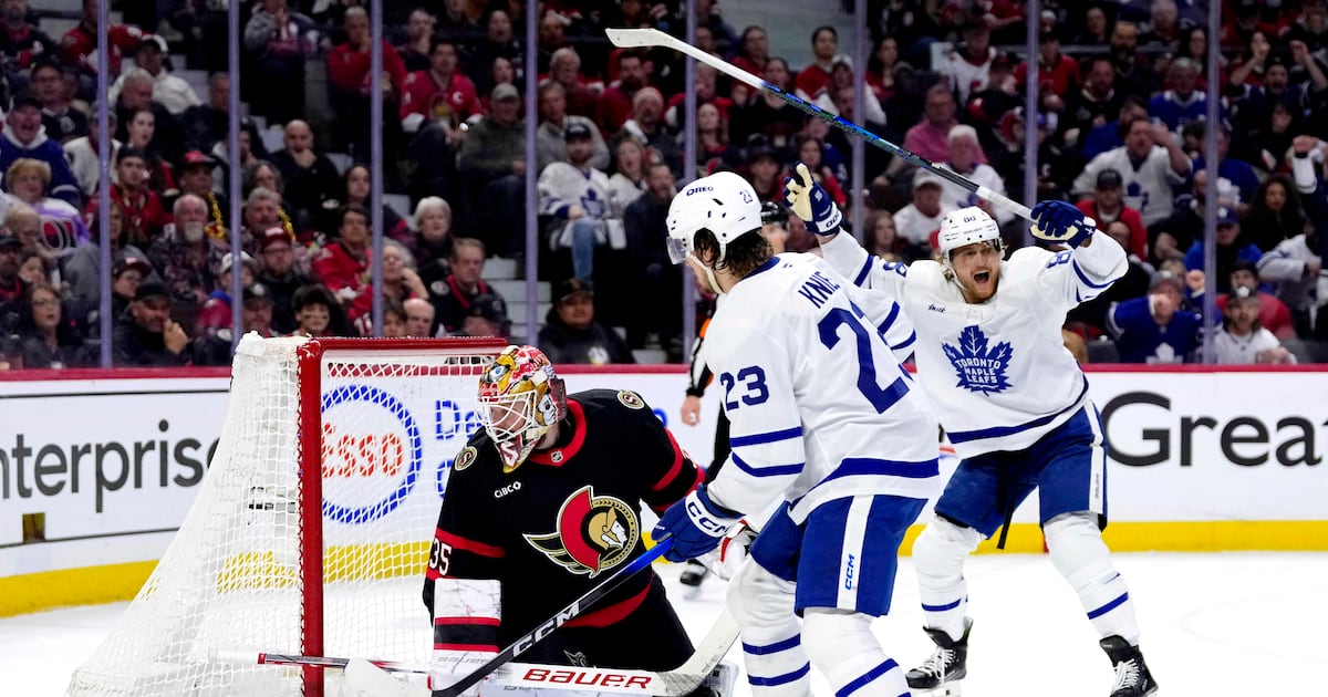 Maple Leafs advance to the 2nd round of NHL playoffs by eliminating Senators 4-2 in Game 6  Boston 25 News [Video]