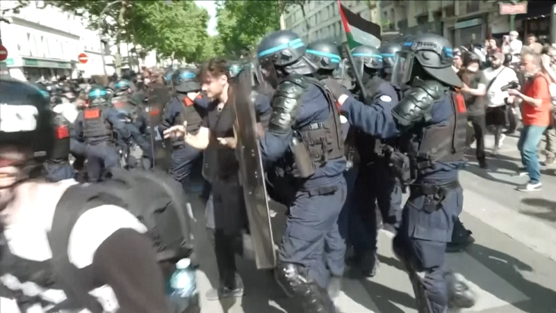 Video shows worldwide demonstrations on May Day [Video]
