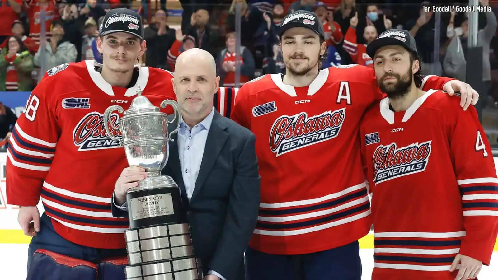 Generals top Colts 8-4 to complete sweep, advance to the Ontario Hockey League championship [Video]