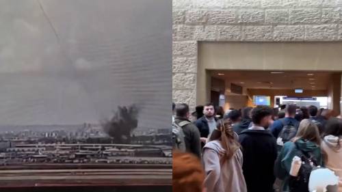 Houthi missile lands near Israels main airport, briefly halts flights [Video]