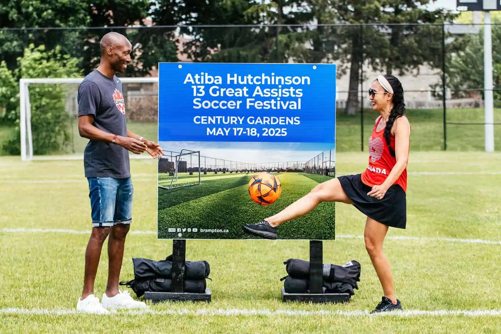 Sports legend hosts free youth soccer festival in Brampton [Video]