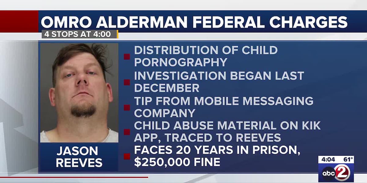 Omro City Council member faces federal child pornography charge [Video]