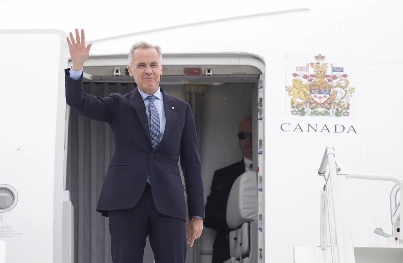 Carney wheels up to Washington for Trump meeting [Video]