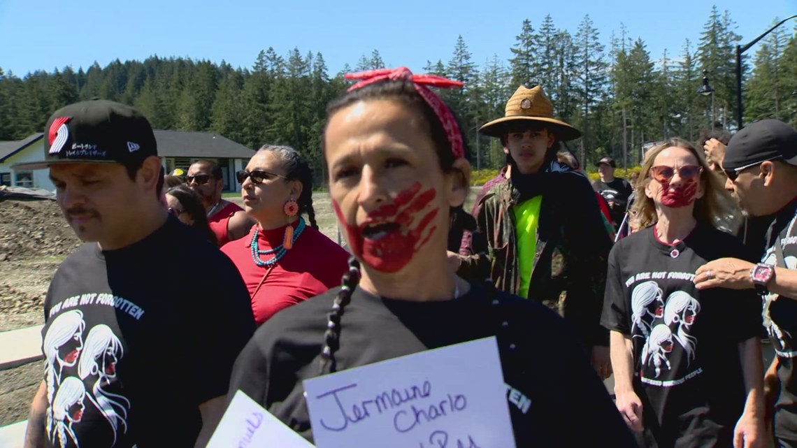 Hundreds of Washington Native Americans gather to raise awareness for missing, murdered community members [Video]