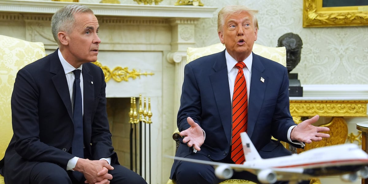 Trump, Carney faceoff in Oval Office leaves gaping differences on tariffs, 51st state [Video]