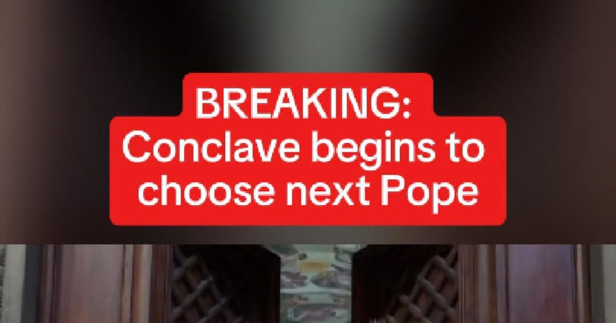 Conclave begins to choose next Pope [Video]