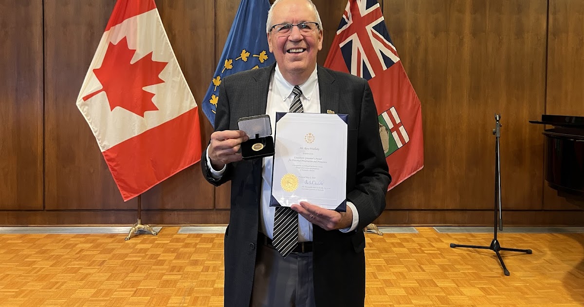 Hall of Fame News: Ross Wedlake Honoured with Lieutenant Governors Award for Historical Preservation and Promotion [Video]