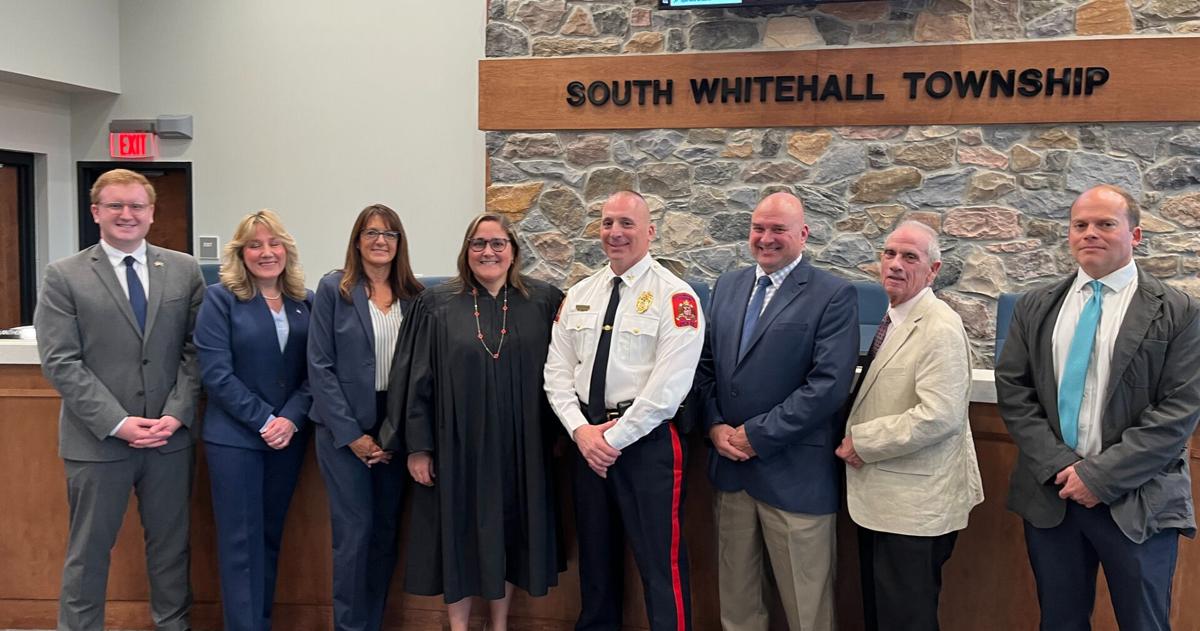 South Whitehall Twp. swears in new police chief, promotes sergeant | Lehigh County [Video]