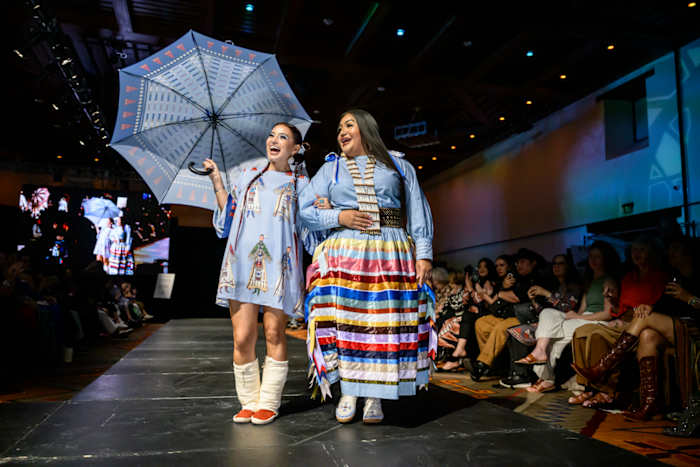 Indigenous fashion week in Santa Fe, New Mexico, explores heritage in silk and hides [Video]