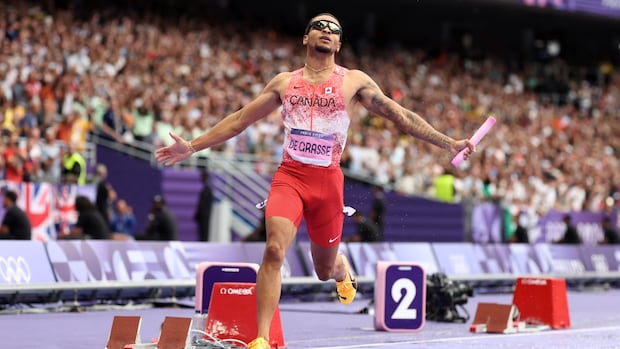 De Grasse, Leduc power Canadian 4x100m relay teams to spots at world championships [Video]