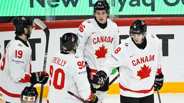 Canada downs Slovenia 4-0 to open world men’s hockey championship event [Video]