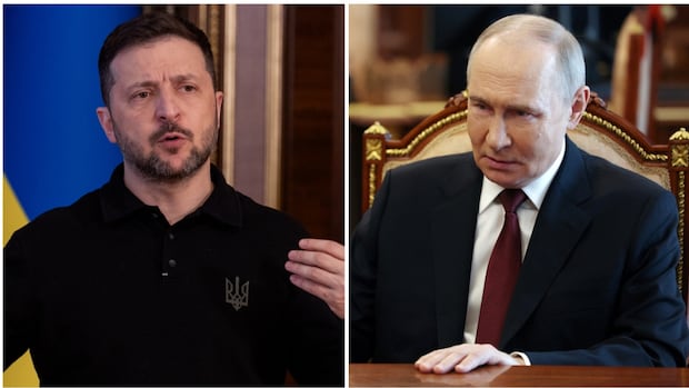 Zelenskyy calls on Putin to cease attacks, meet him in Turkey for peace talks [Video]