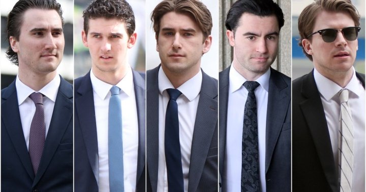 Cross-examination continues for complainant in hockey players sex assault trial [Video]