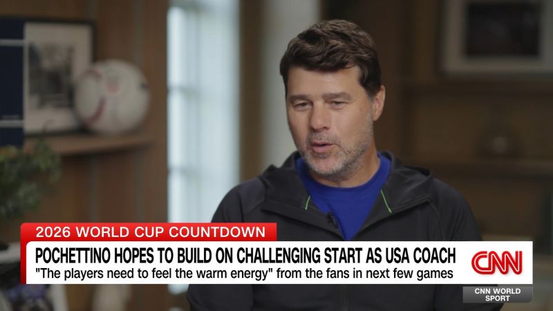 Mauricio Pochettino Pochettino hopes to build on challenging start as USA coach [Video]